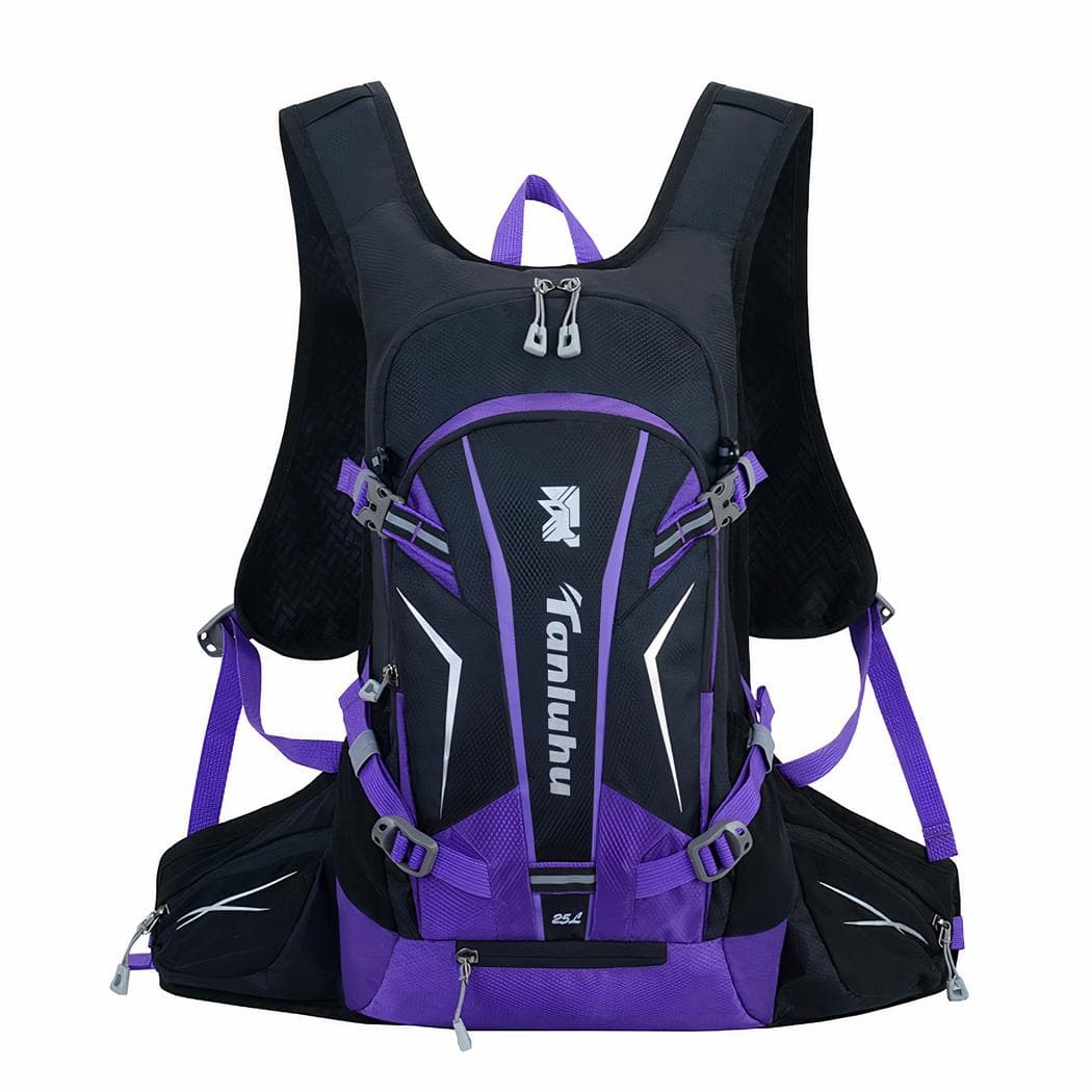Sac à dos de randonnée réfléchissant - violet