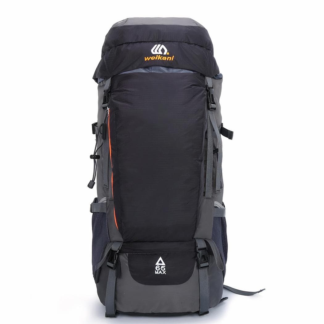 Sac à dos de randonnée ergonomie optimisée - noir