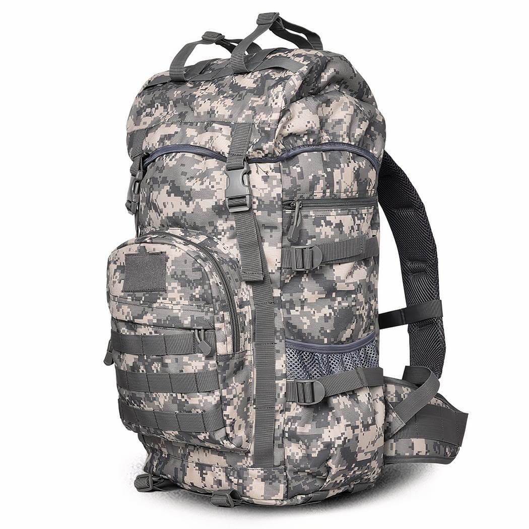Sac à dos de randonnée militaire - gris