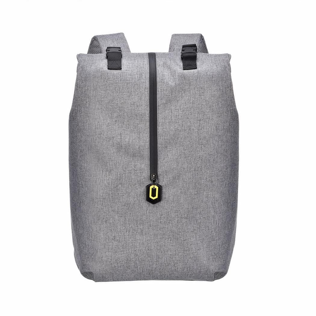 Sac à dos randonnée homme zip avant - gris
