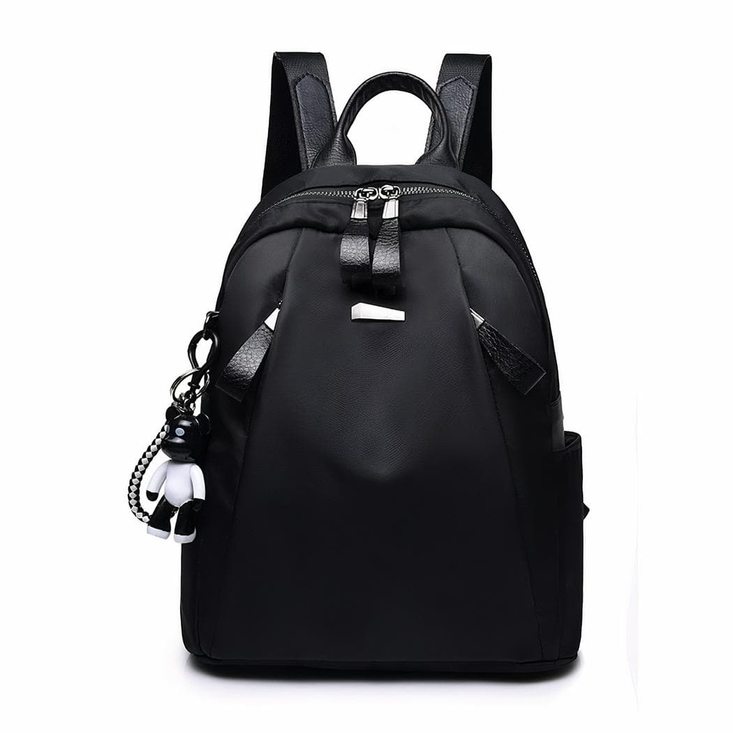 Sac à dos femme citadin et décontracté - noir