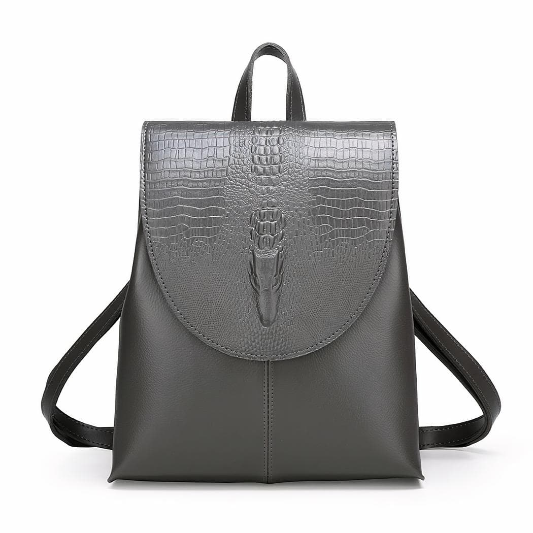Sac à dos femme élégant irisé - gris
