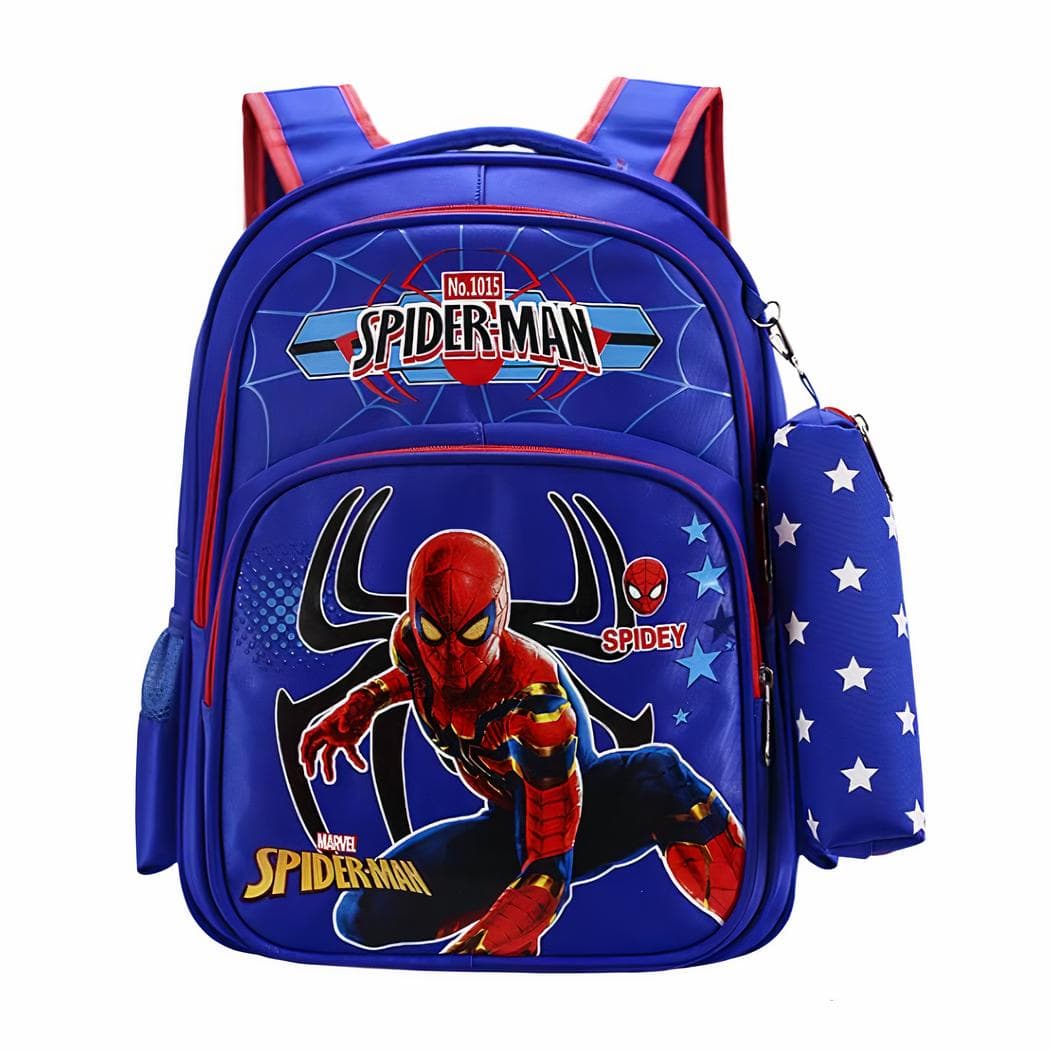 Sac à dos Spiderman avec trousse - bleu