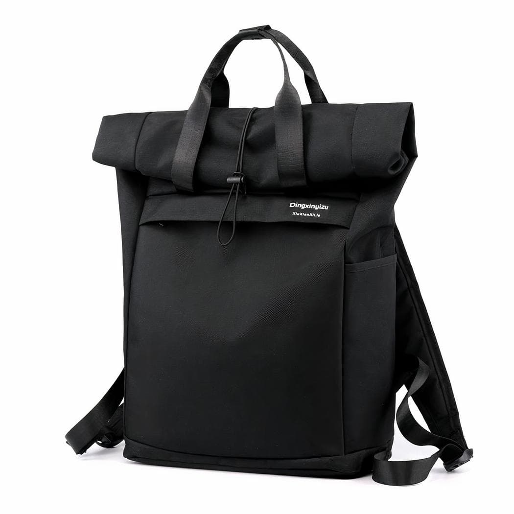 Sac à dos minimaliste et fonctionnel - noir