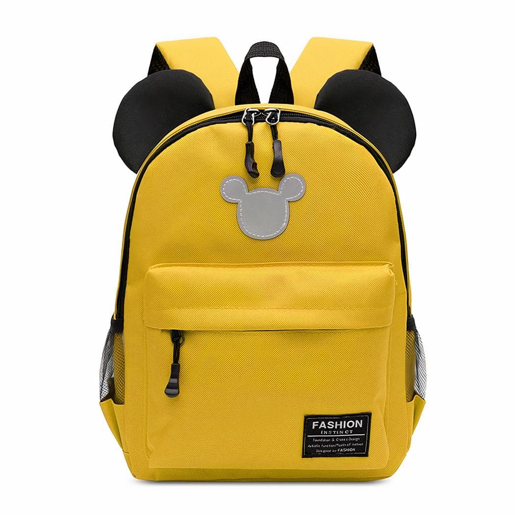 Sac à dos pour enfant coloré avec Mickey - jaune