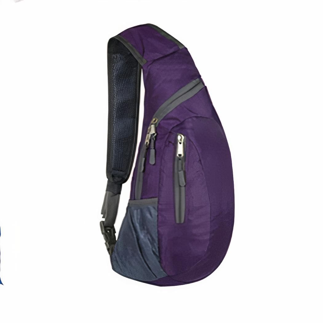 Sacoche à bandoulière en divers coloris - violet