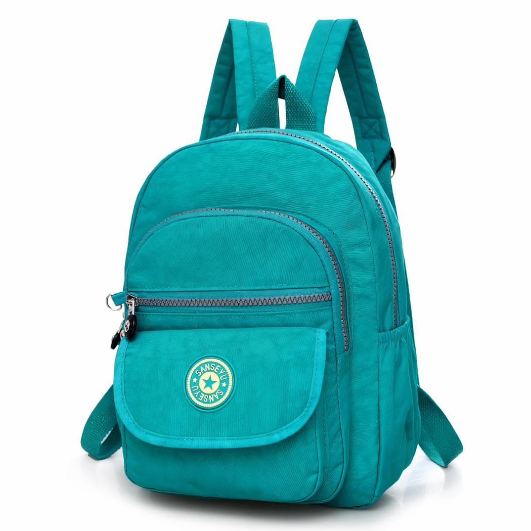 Sac à dos petit format en nylon - vert