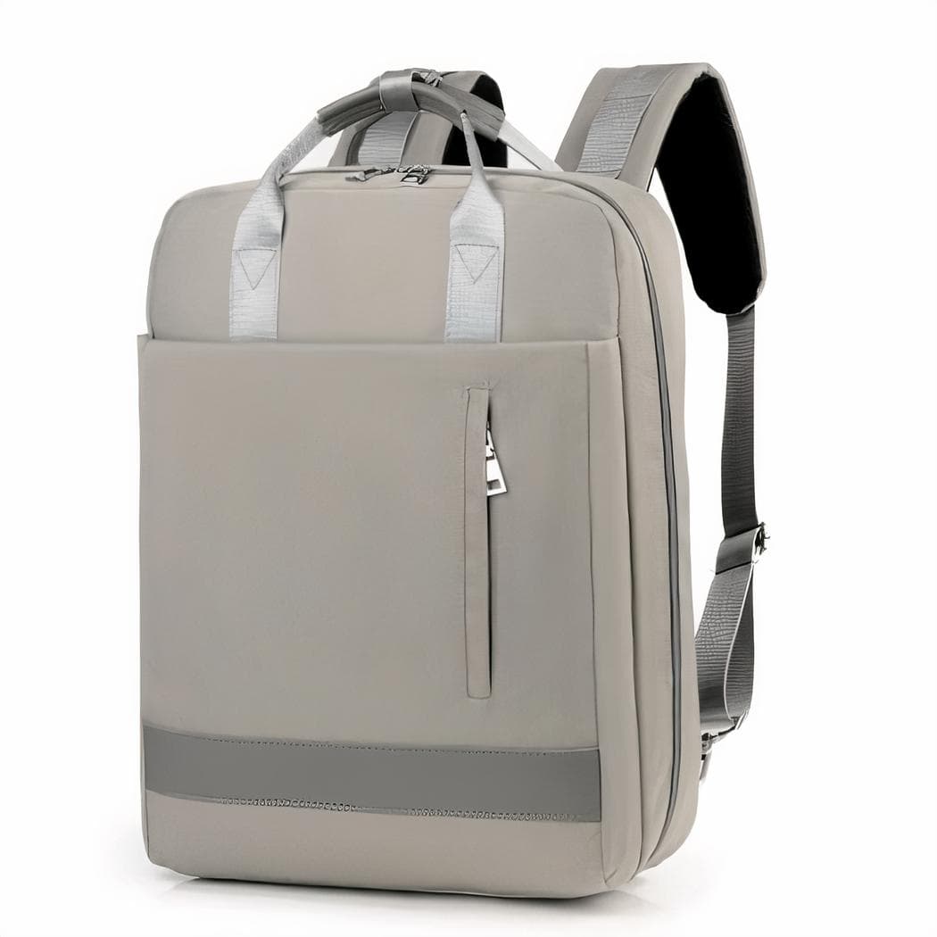 Sac à dos ordinateur grande taille - gris