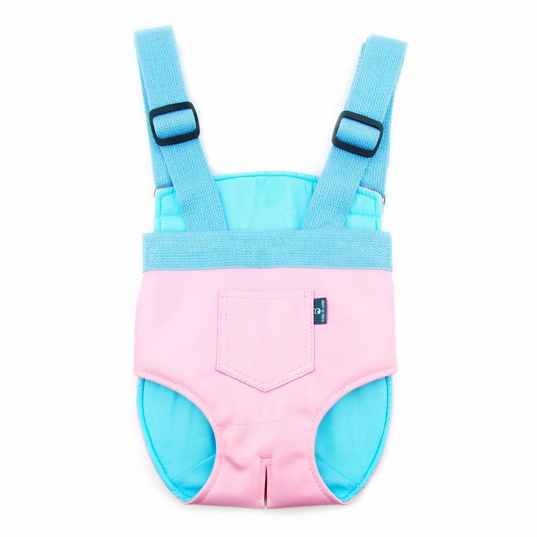 Sac à dos réglable pour promenade en plein air avec son chien - rose,xl