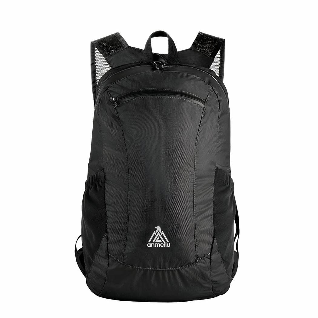 Sac à dos de sport léger et pliable - noir