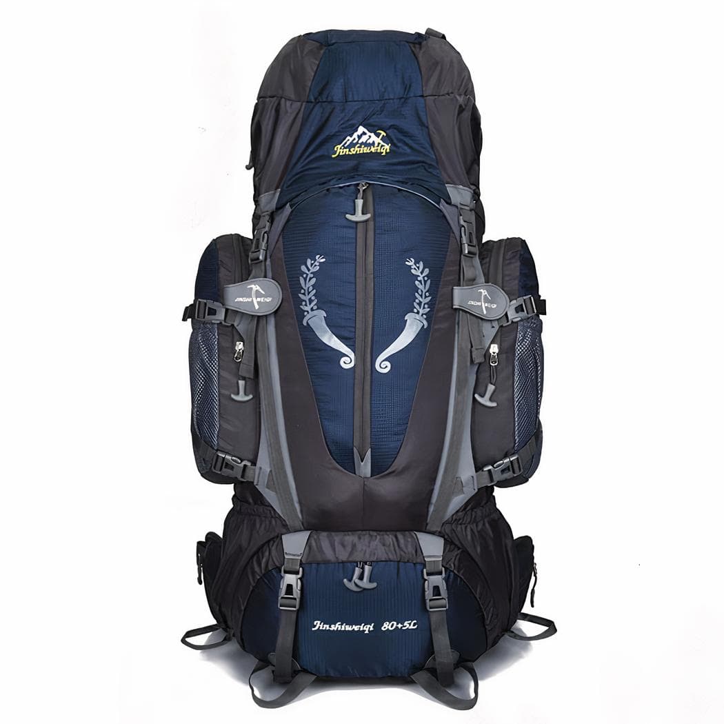 Sac de randonnée grande capacité - bleu