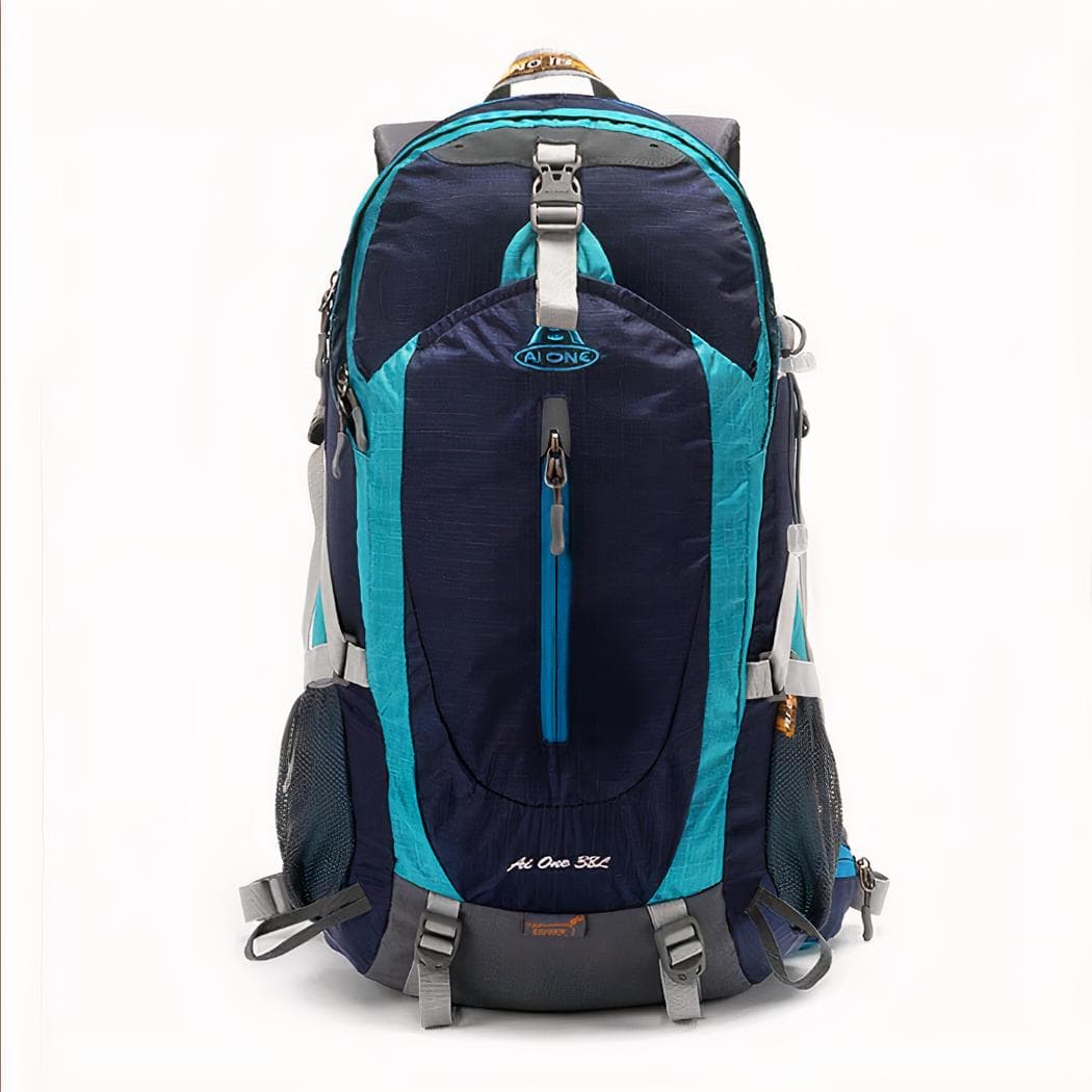 Sac à dos léger de randonnée - bleu-fonce
