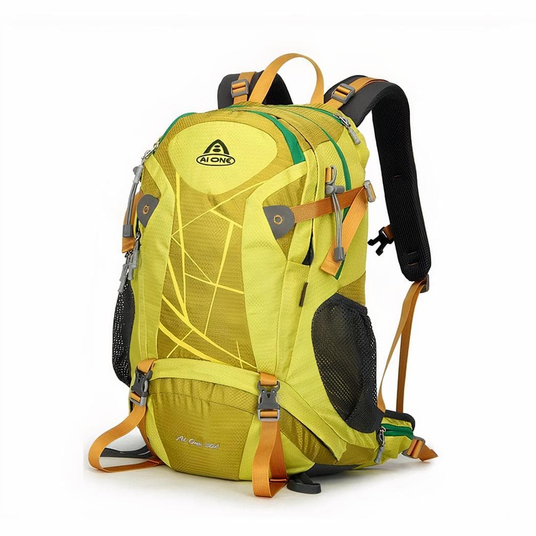 Sac à dos étanche pour homme - jaune