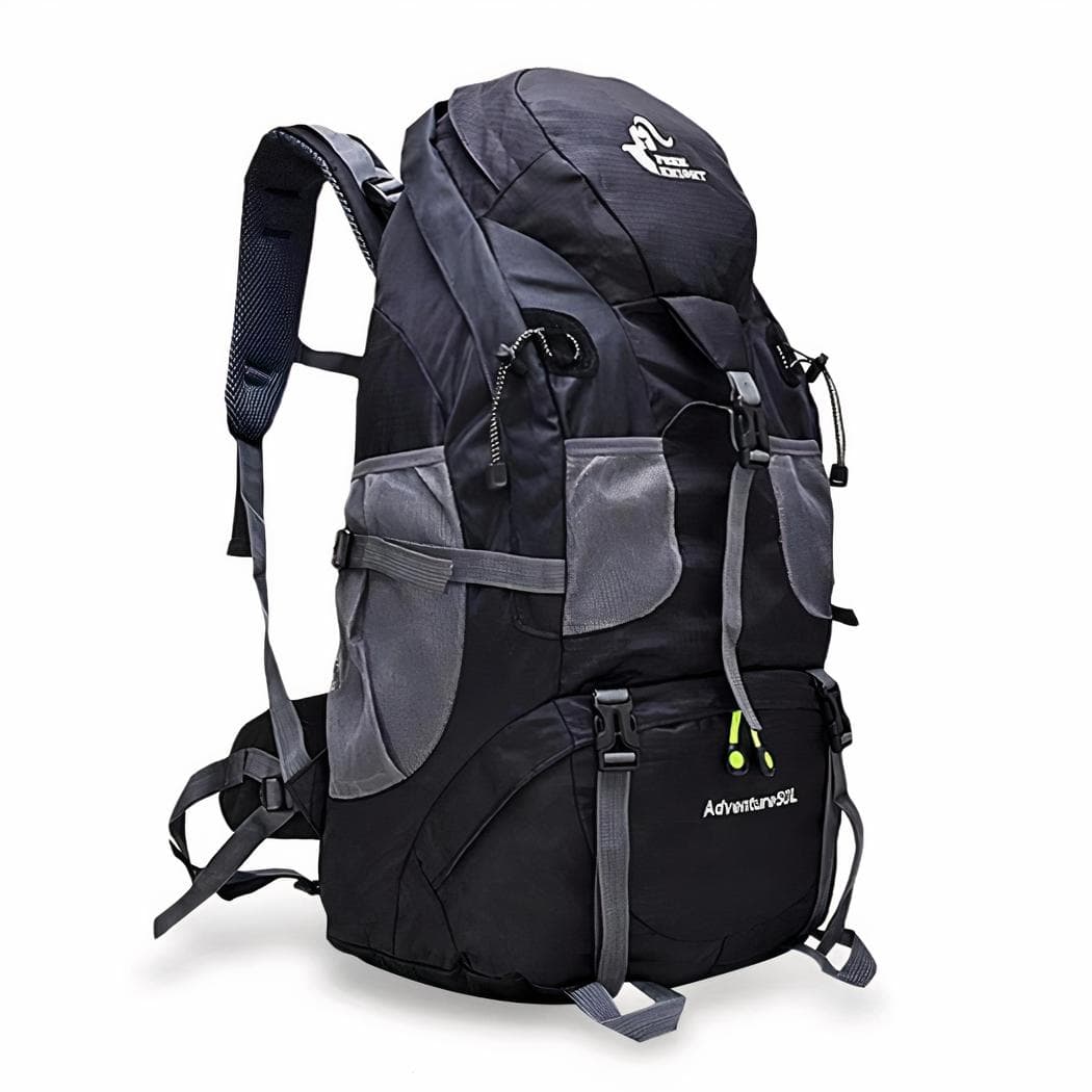 Sac à dos de randonnée 50 litres - noir