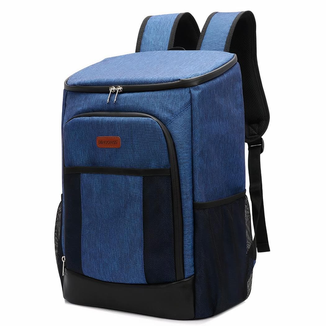 Sac à dos isotherme et étanche style militaire - bleu