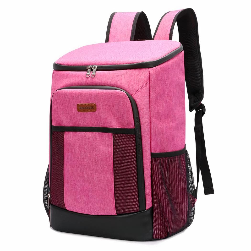 Sac à dos isotherme et étanche style militaire - rose