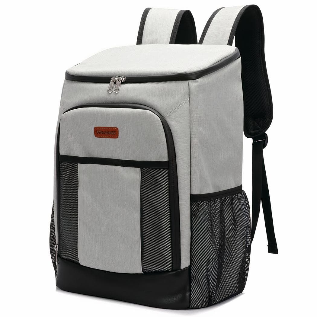 Sac à dos isotherme et étanche style militaire - gris