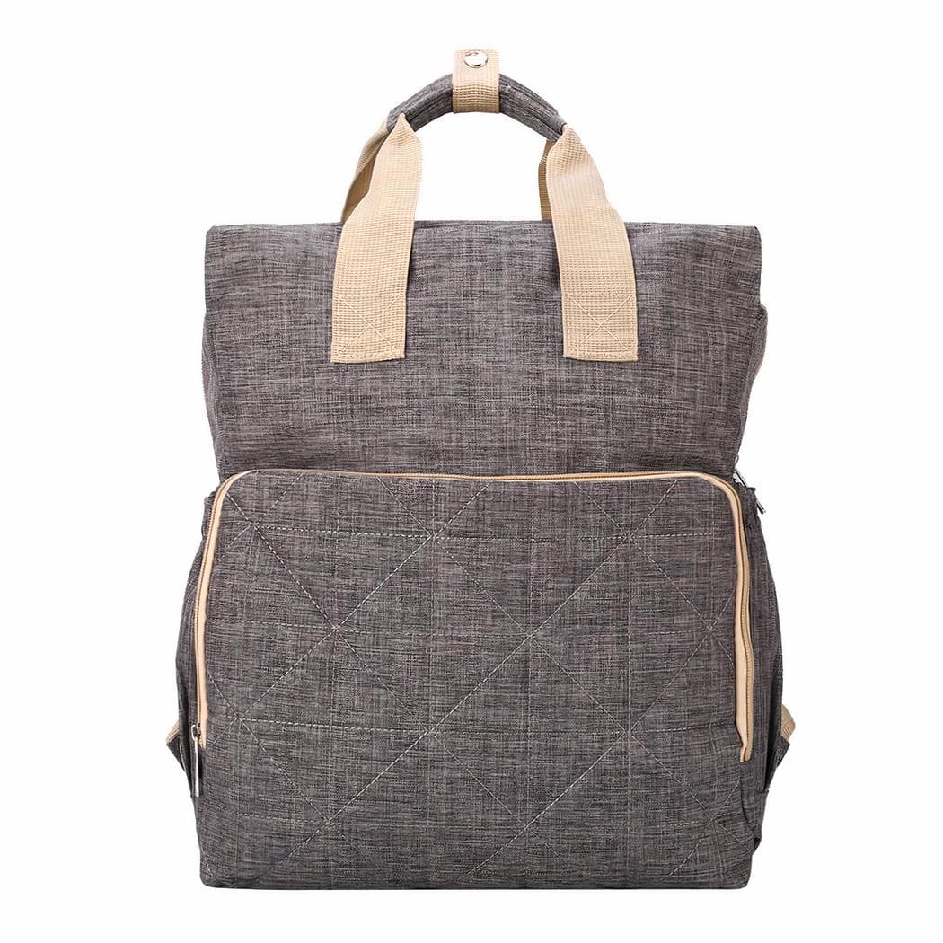 Sac à langer en nylon pour bébé - marron
