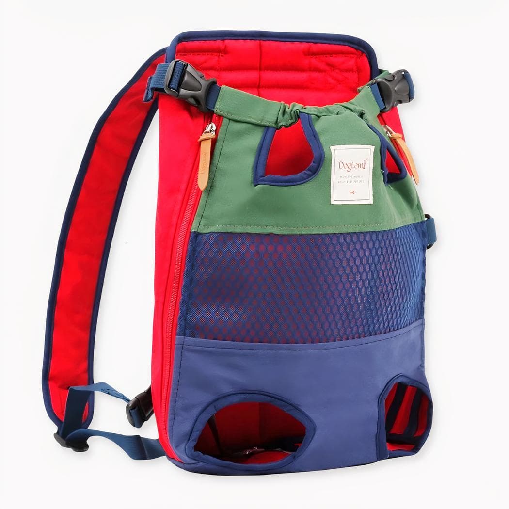 Sac à dos de transport pour animal petit et moyen gabarit - gris