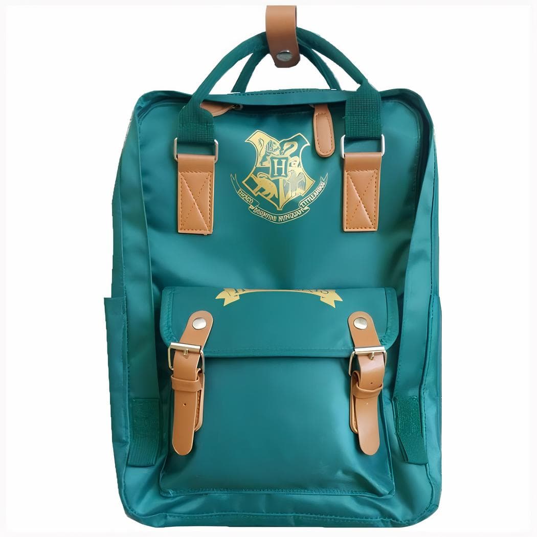 Sac à dos cartable Harry Potter - vert