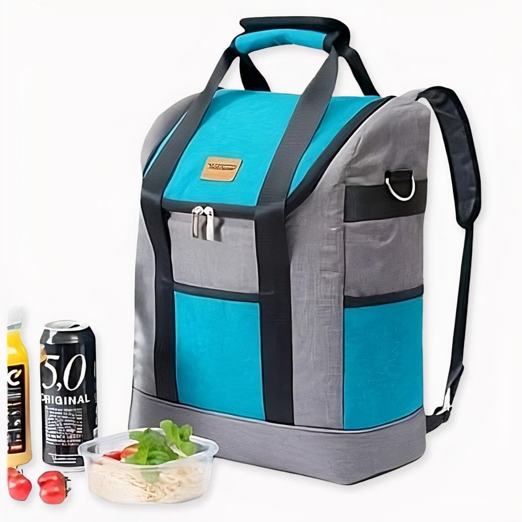 Sac à dos isotherme extra large bleu