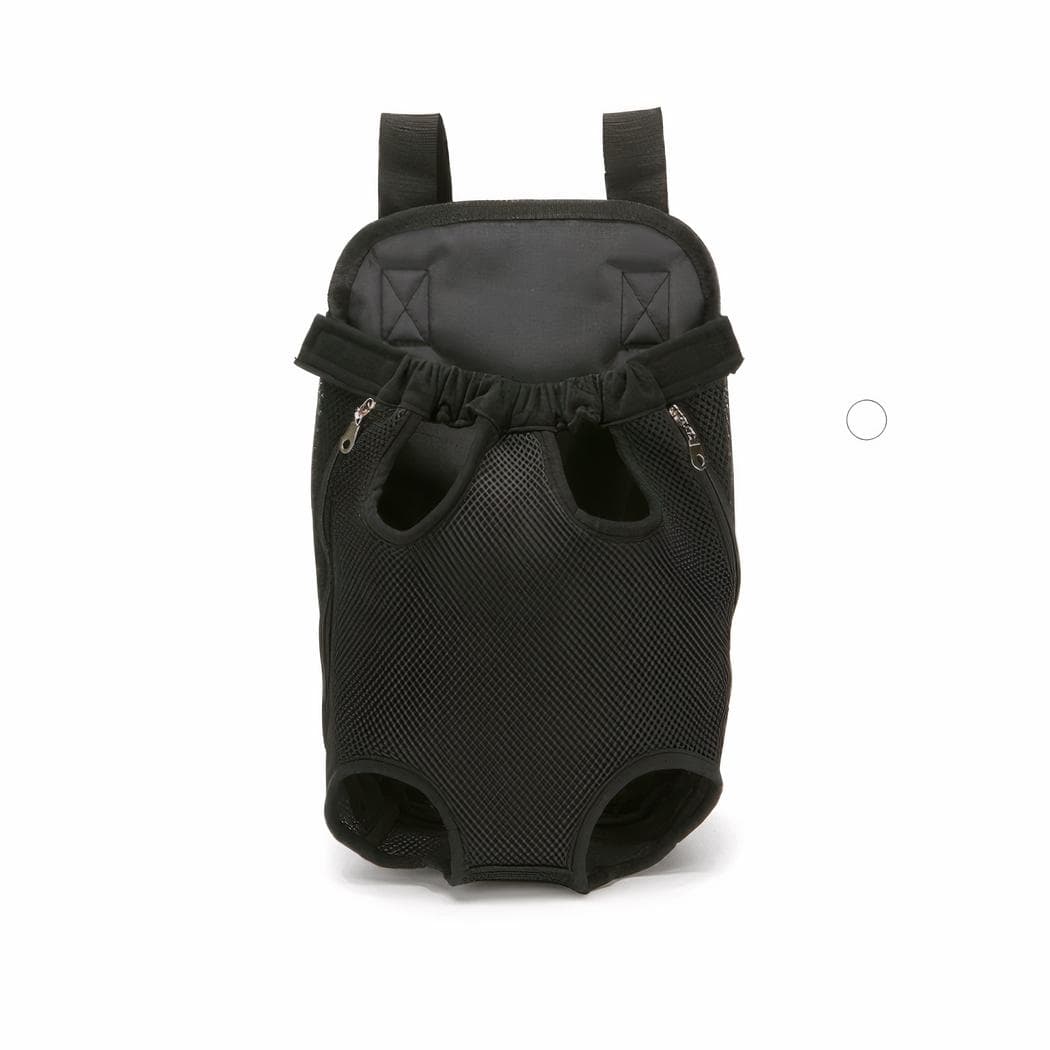 Sac à dos kangourou réglable pour chien - noir,m