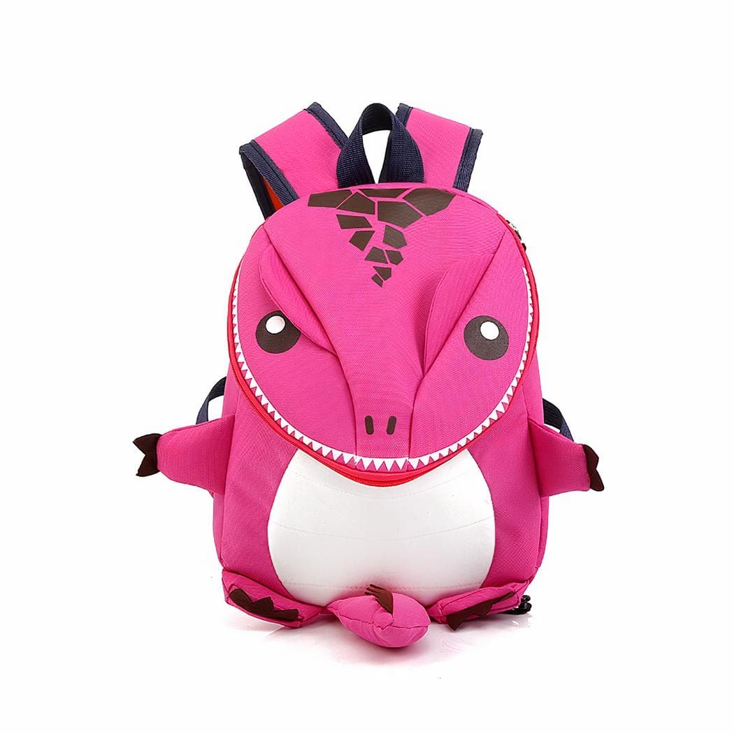 Sac à dos dinosaure pour enfant - rose