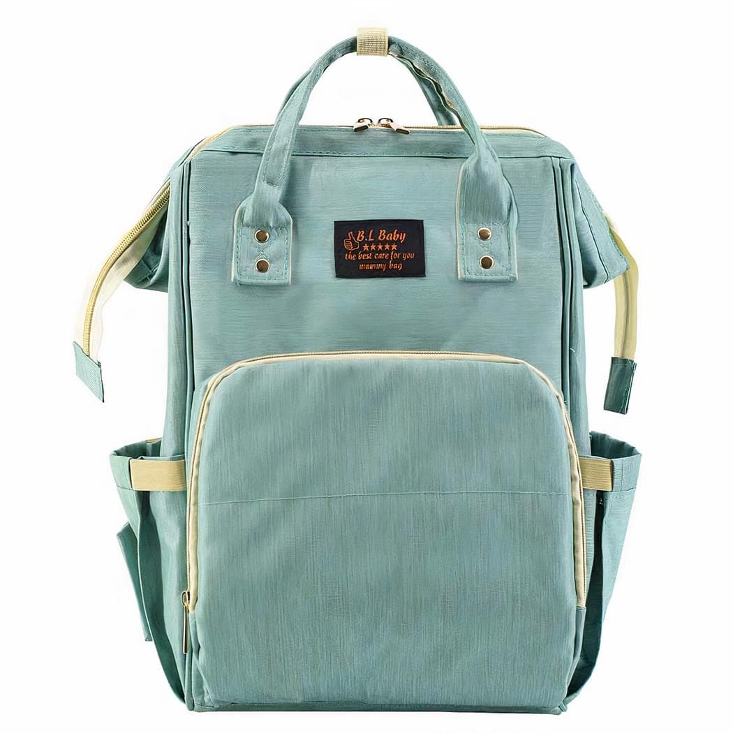 Sac à langer grande capacité couleur tendance - vert