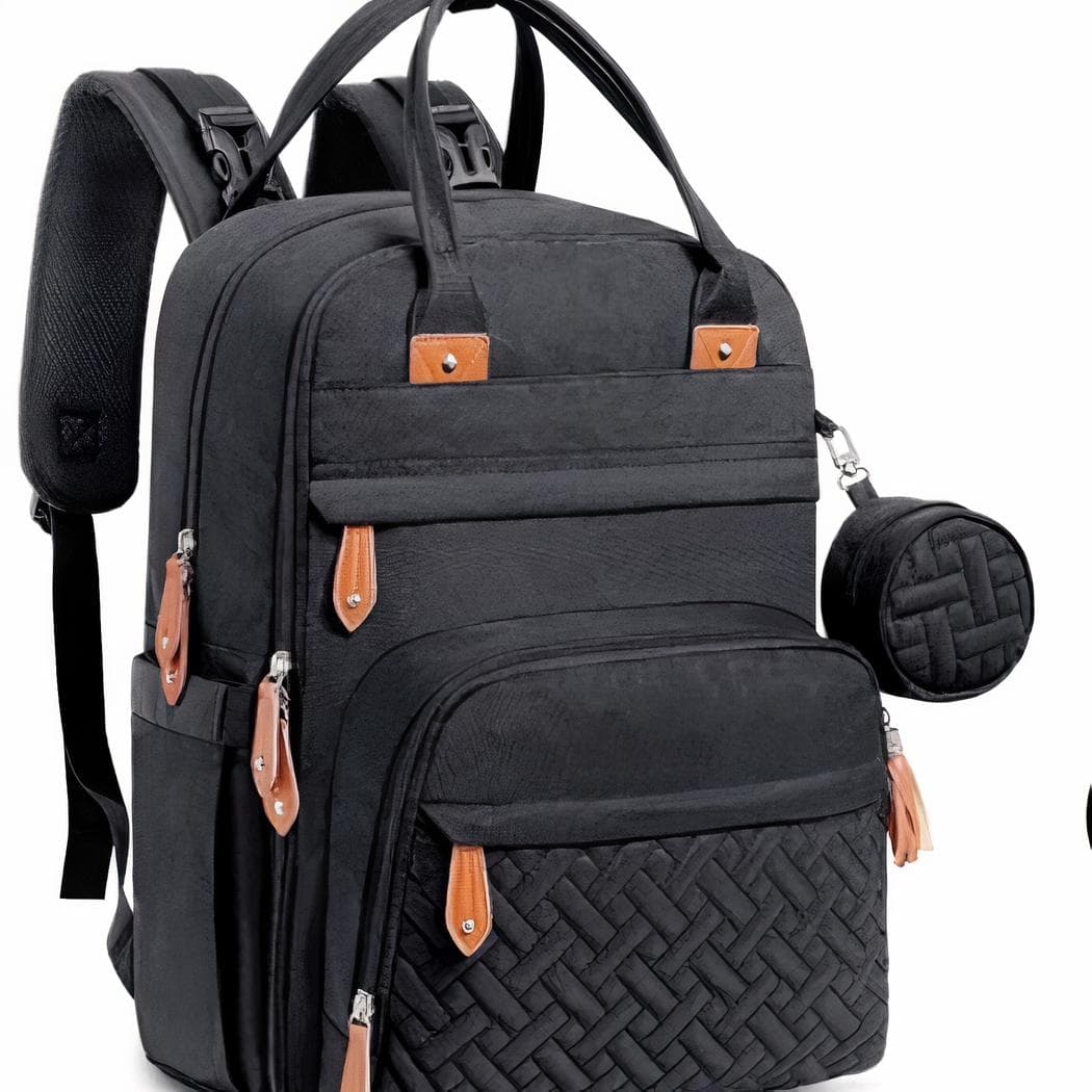 Sac à langer multifonction et étanche - noir