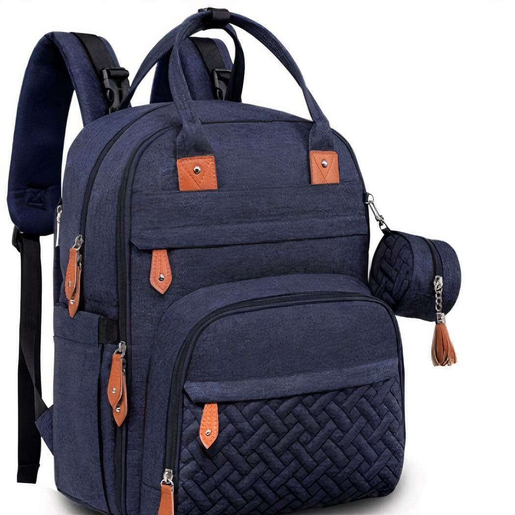 Sac à langer multifonction et étanche - bleu