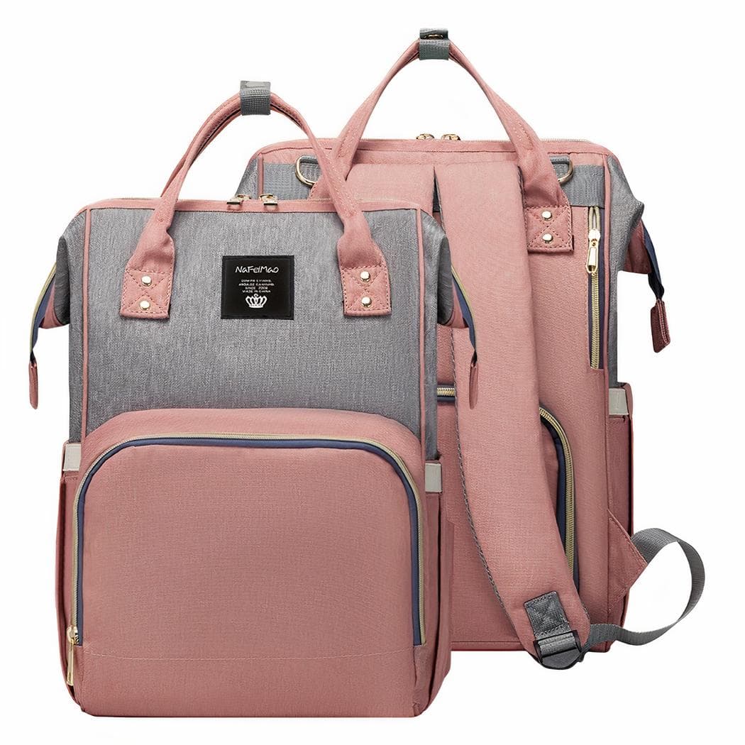 Sac à langer classique pour bébé - rose