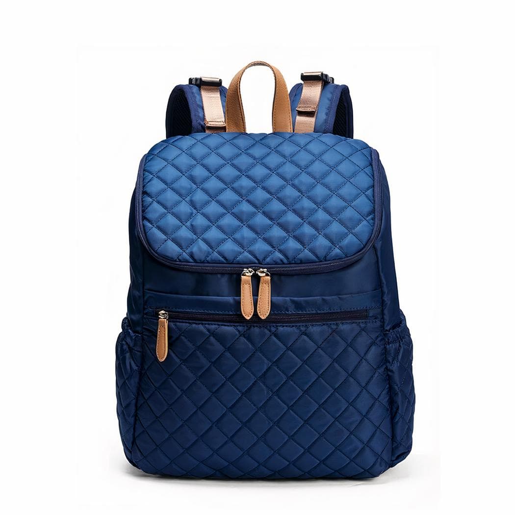 Sac à langer avec tapis pour bébé - bleu