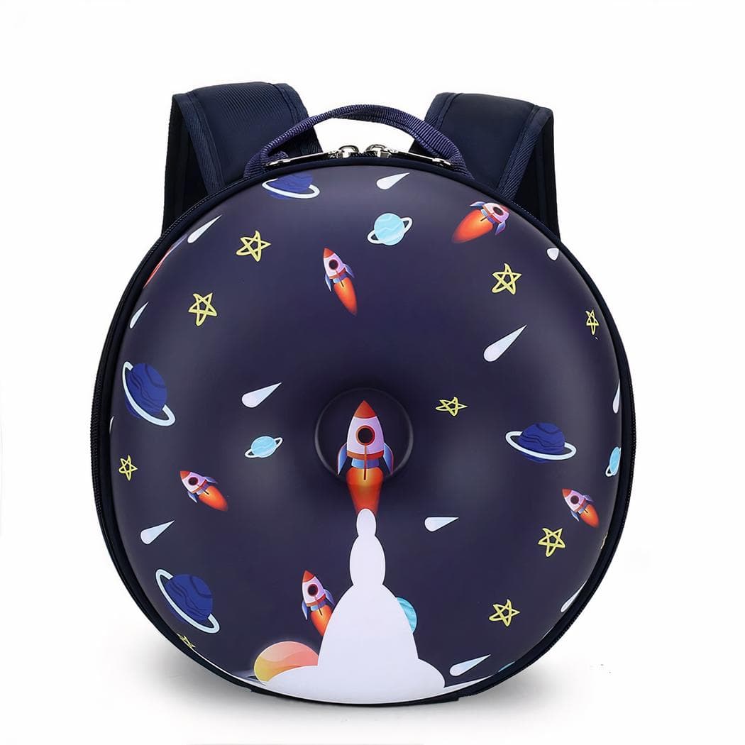 Sac à dos donuts pour enfants - bleu-fonce