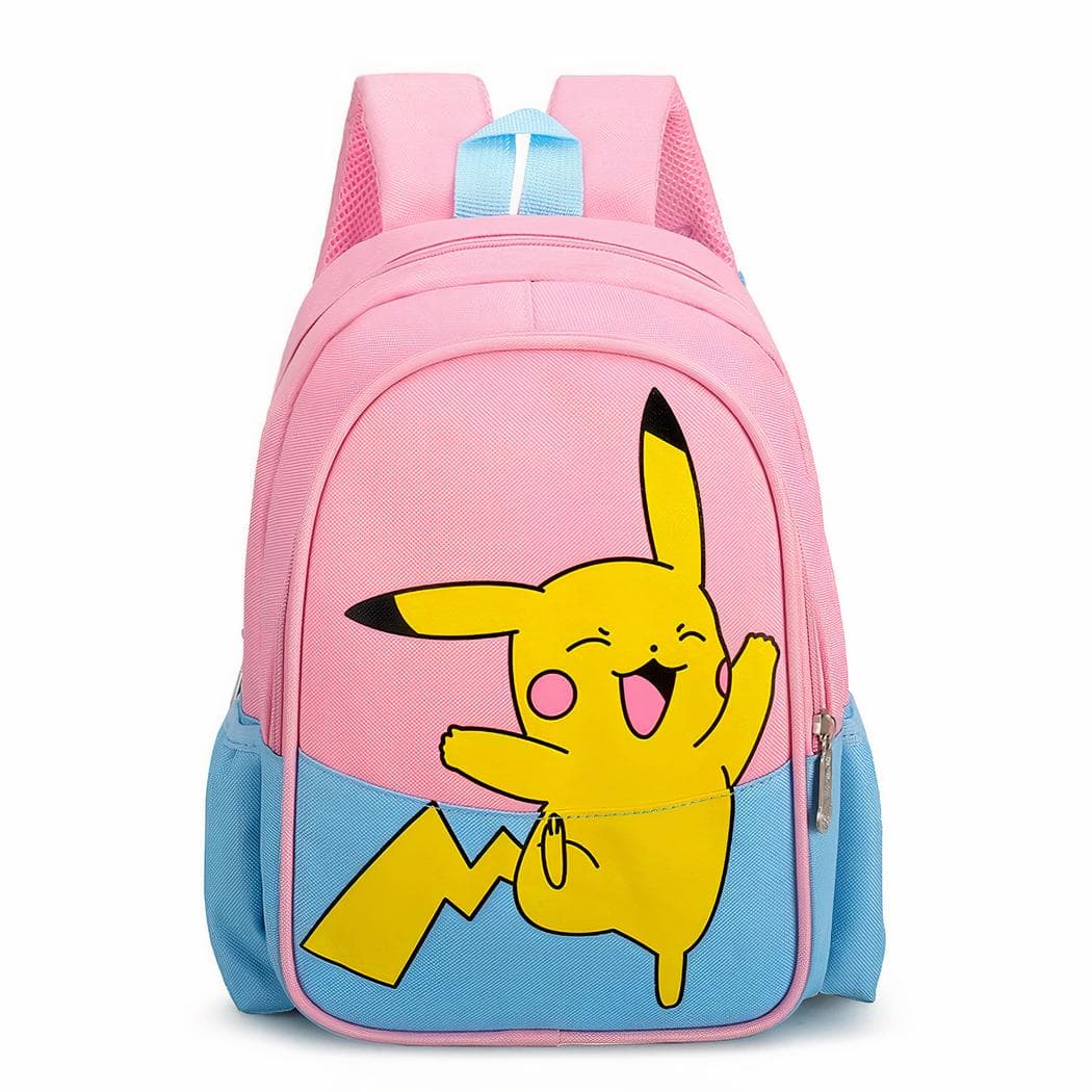 Sac à dos imprimé Pikachu pour enfants - bleu