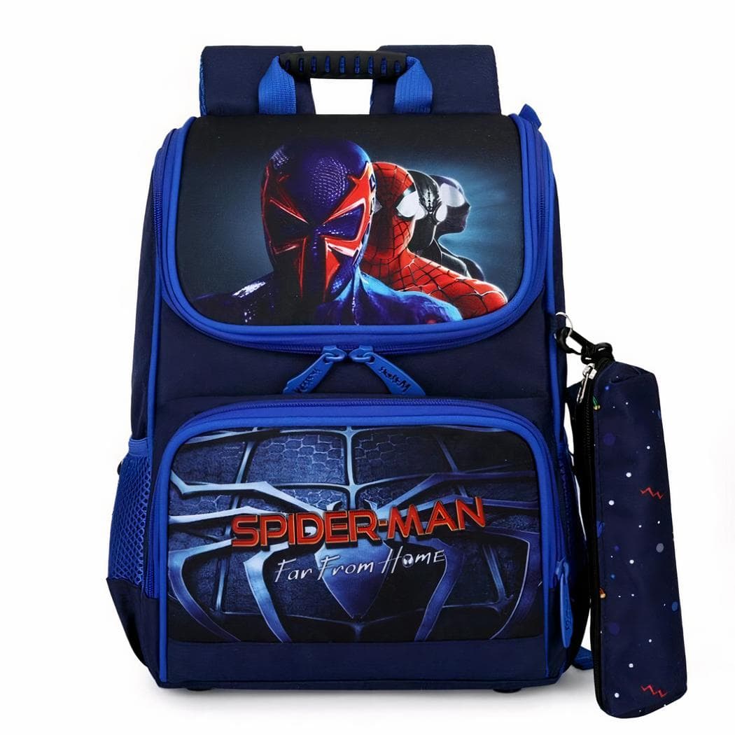 Sac à dos Disney de grande capacité pour enfants - bleu-fonce