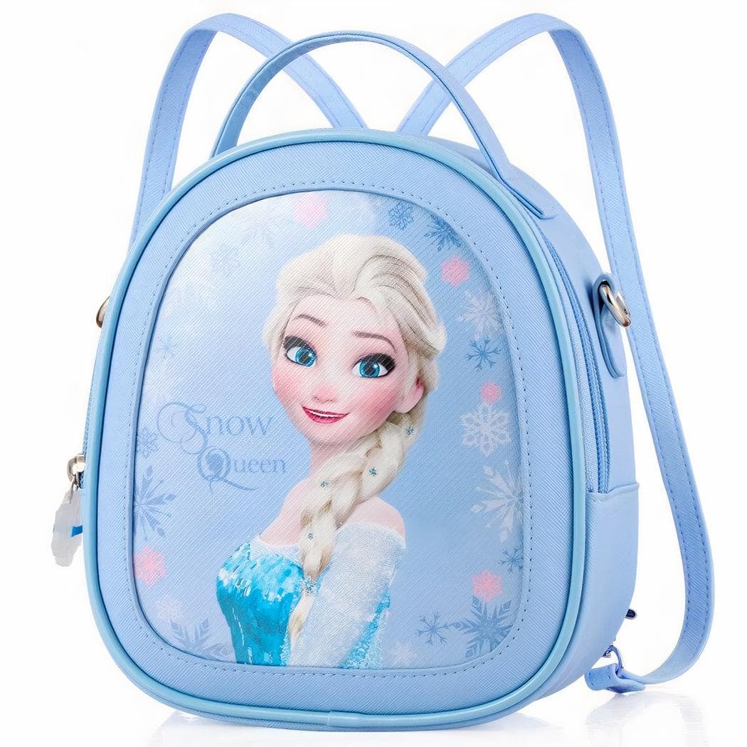 Petit sac à dos Reine des Neiges pour filles - bleu