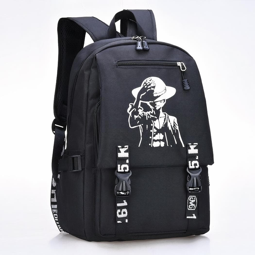 Sac à dos One Piece Monkey D. Luffy - noir