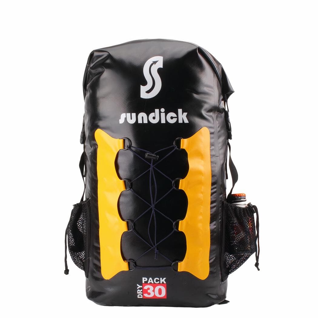 Sac à dos étanche de randonnée pour camping en plein air - jaune