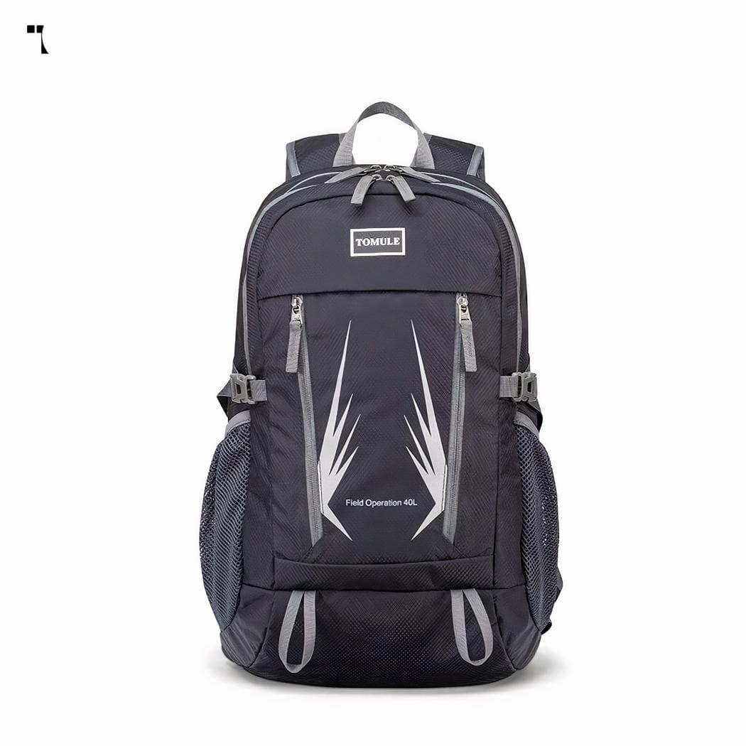 Sac à dos imperméable pour voyage - noir