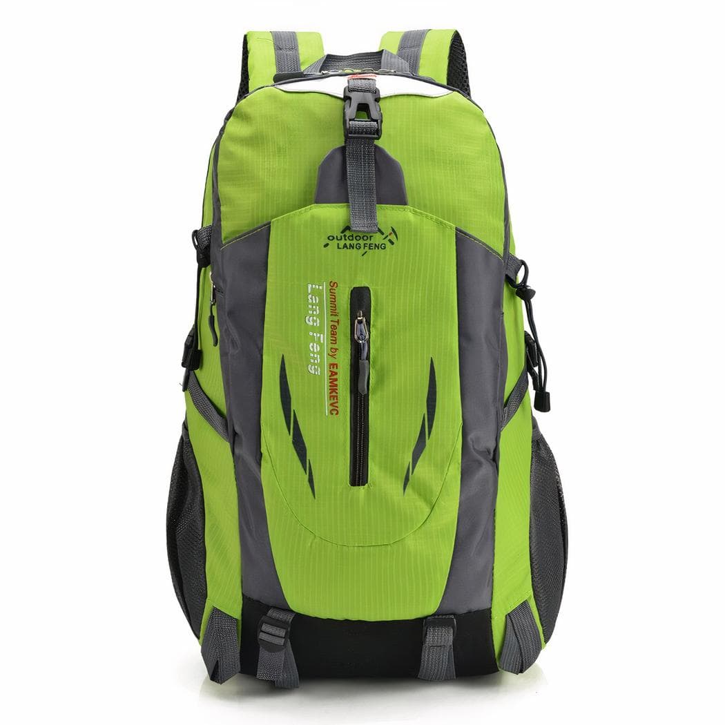 Sac à dos de voyage design en nylon - vert