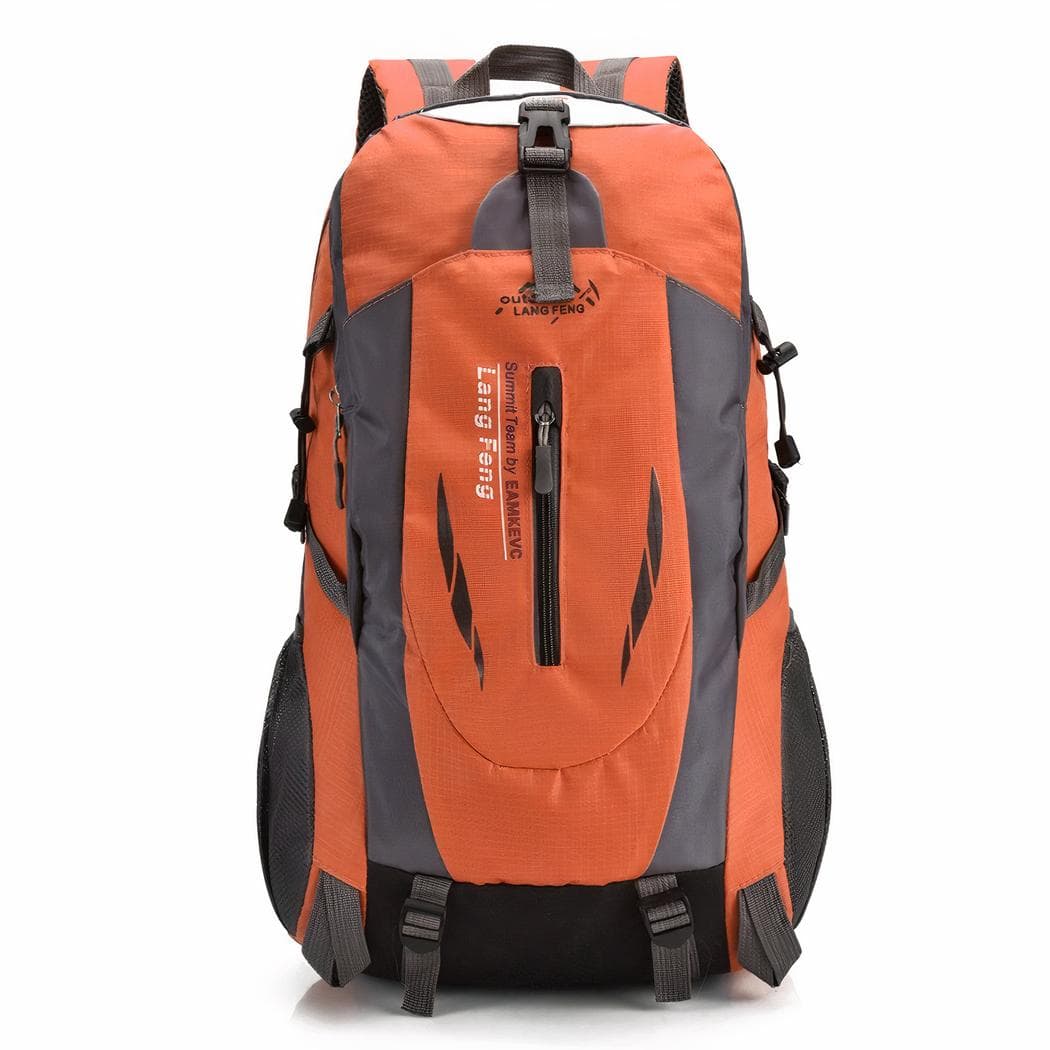 Sac à dos de voyage design en nylon - orange