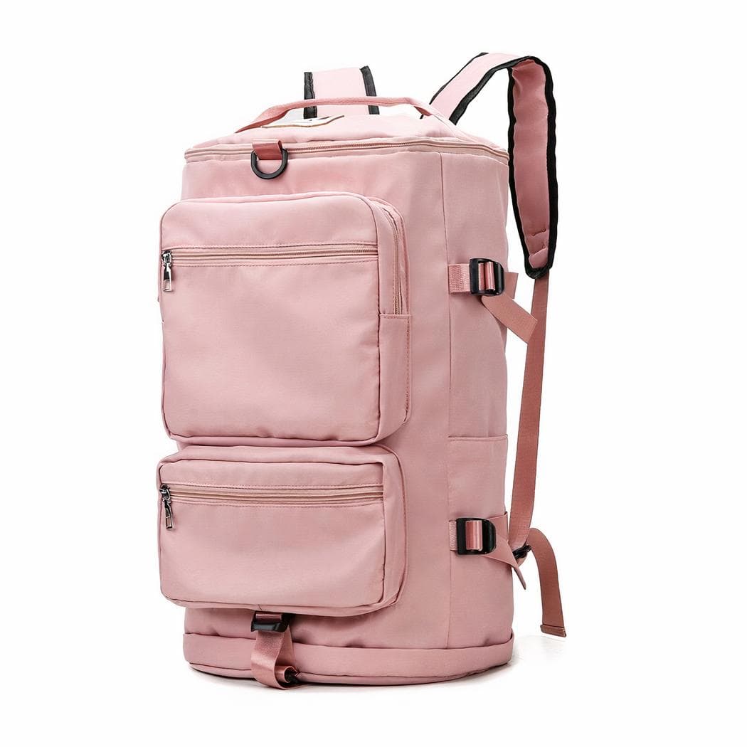 Sac à dos de voyage convertible - rose