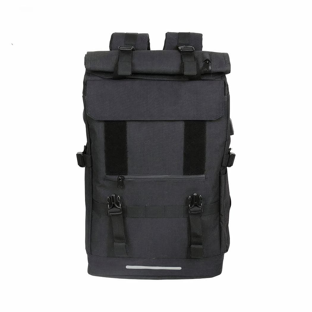 Sac à dos de voyage avec chargeur USB - noir