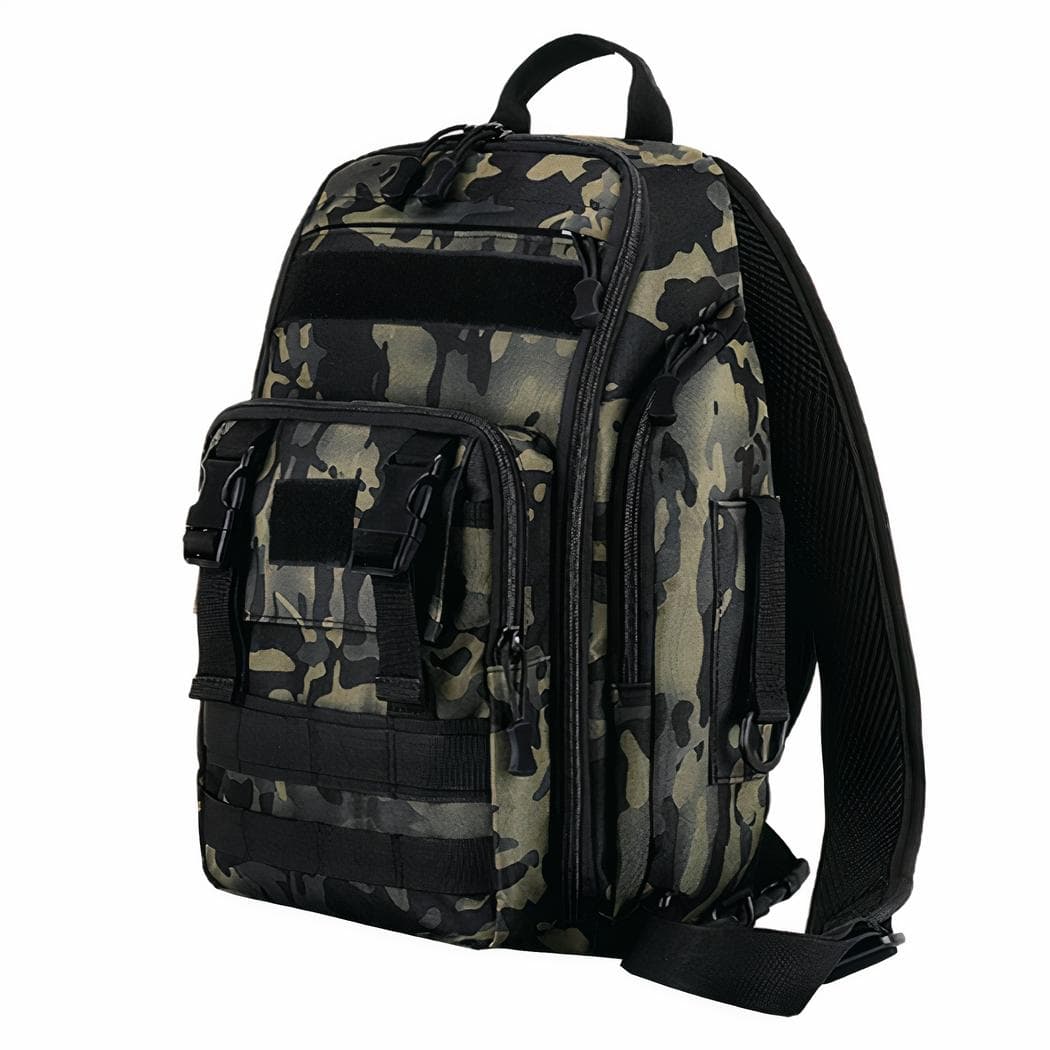 Sac à dos pour matériel de pêche - vert
