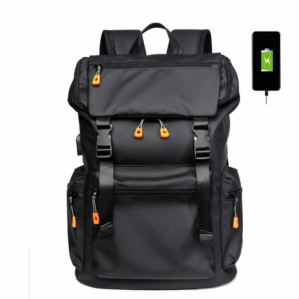 Sac à dos voyage multifonction - noir