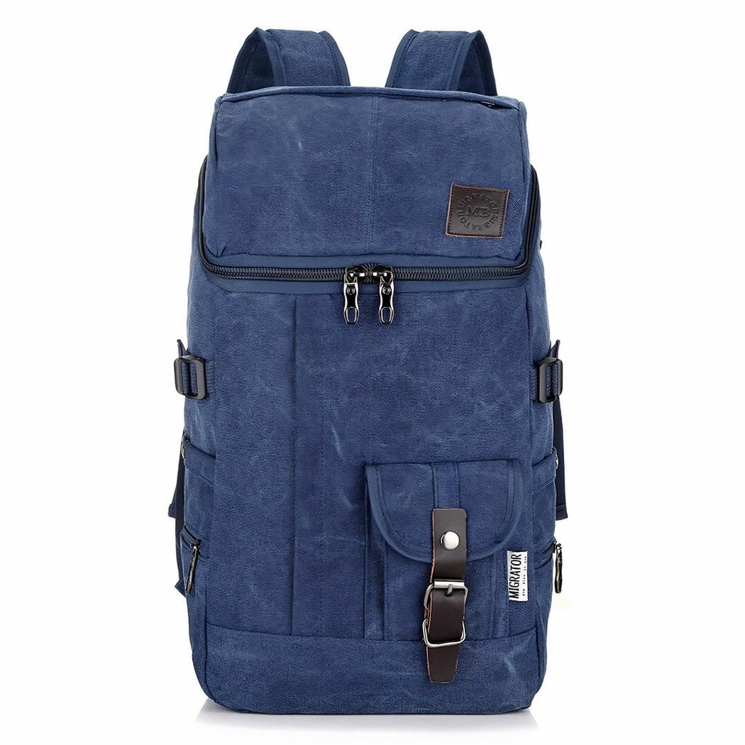 Sac à dos voyage élégant pour homme - bleu