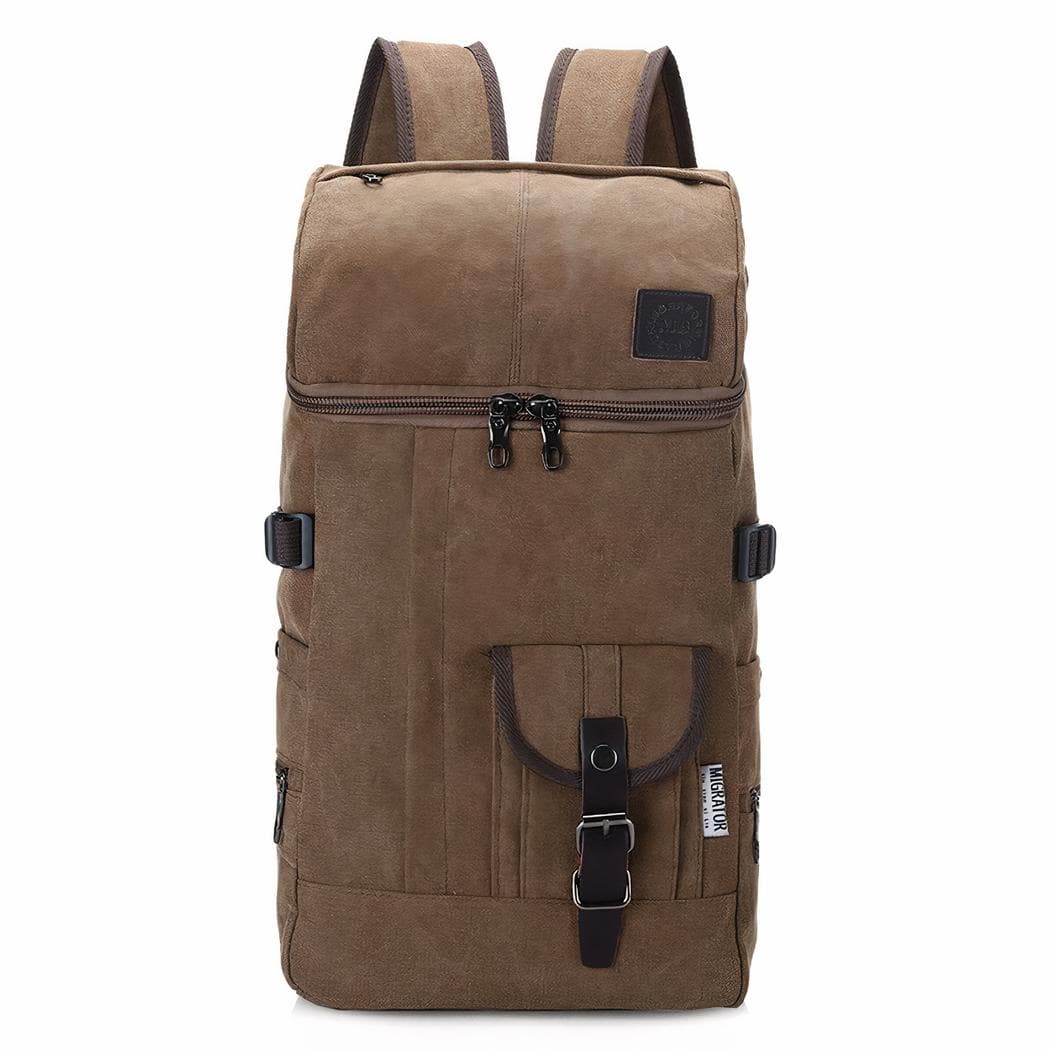 Sac à dos voyage élégant pour homme - marron