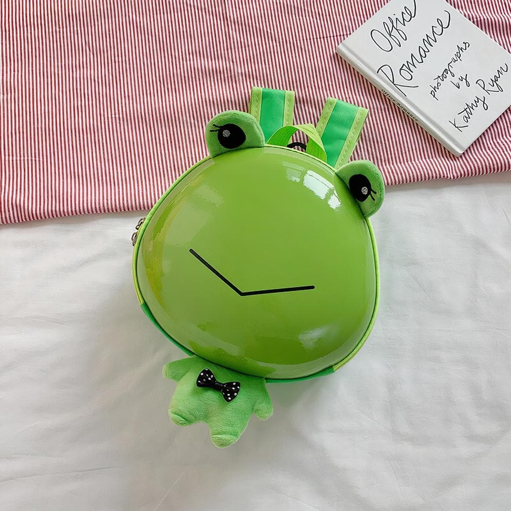 Petit sac à dos pour bébé avec coque rigide - vert