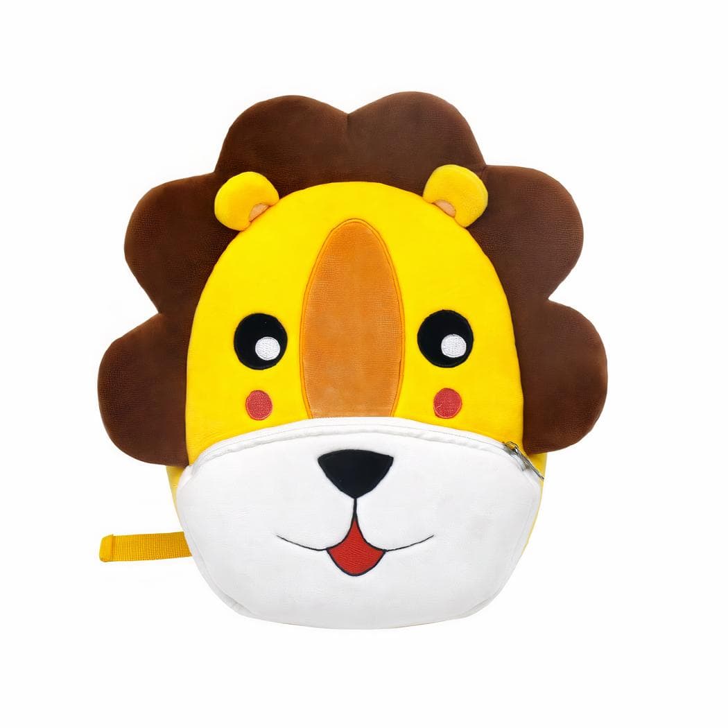 Sac à dos animaux en peluche - jaune