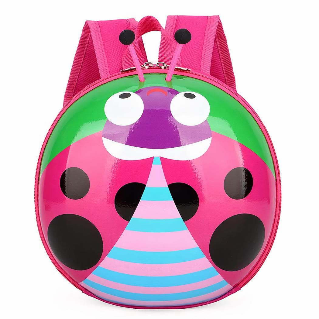 Sac à dos coccinelle pour enfant - rose